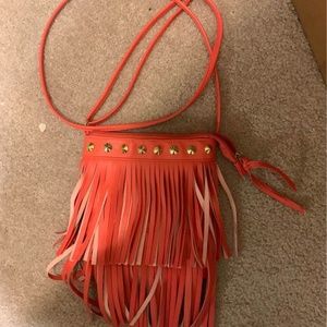 Orange purse